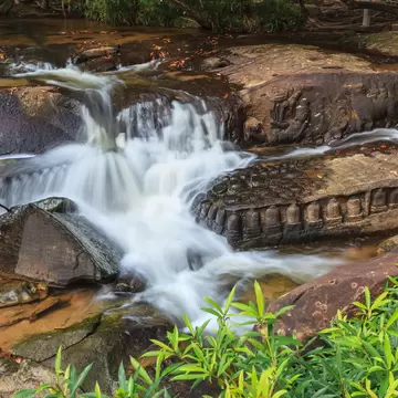 Kbal Spean waterfall at Siem Reap Cambodia