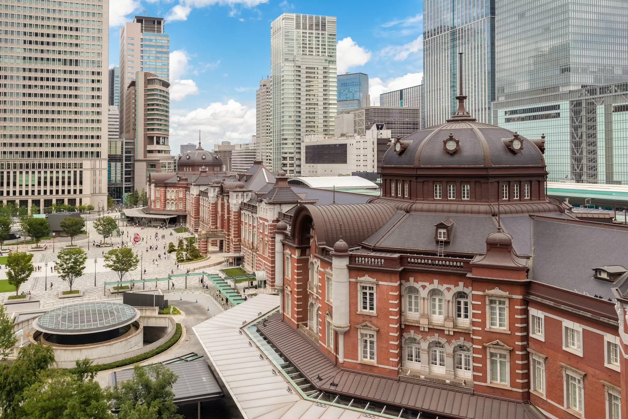 The Historic Tokyo Station Building, Japan.