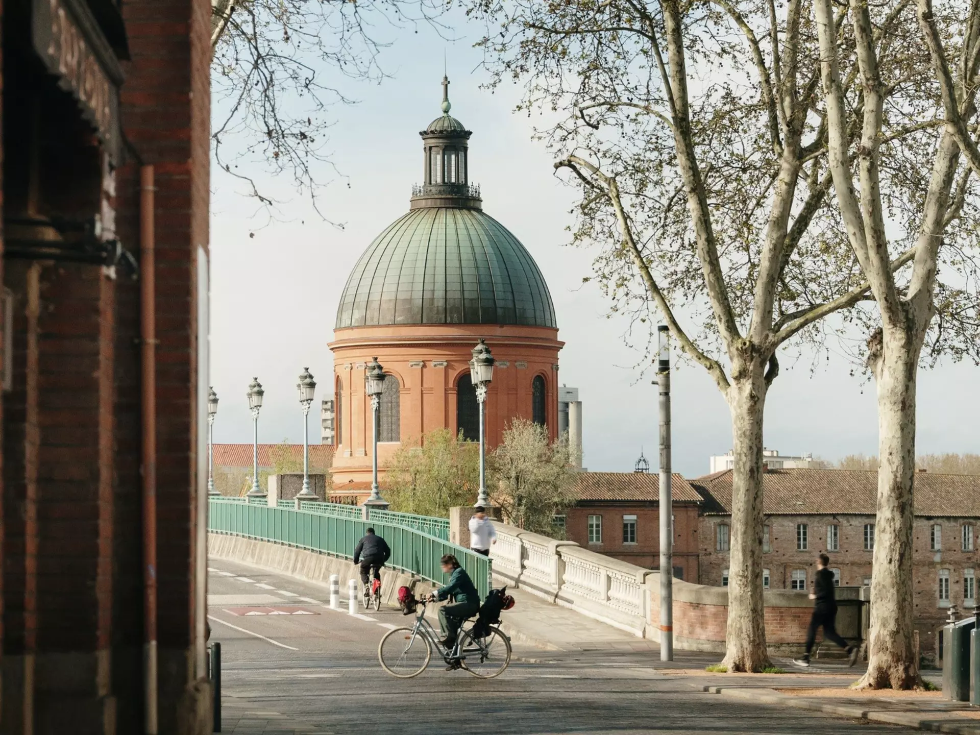 Cycling is a wonderful way to get to know Toulouse, France. Mario Guti/Getty Images