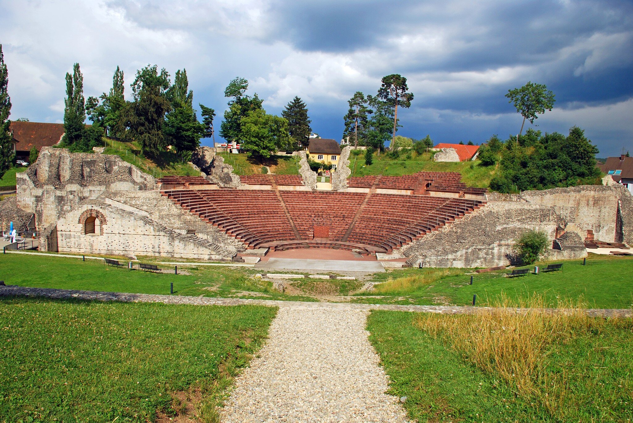 "Augusta Raurica is a Roman archaeological site and an open-air museum in Switzerland Basel Land near the villages of Augst and Kaiseraugst, Augusta Raurica, or Colonia Augusta Rauracorum, was founded by Lucius Munatius Plancus around 44 BC in the...