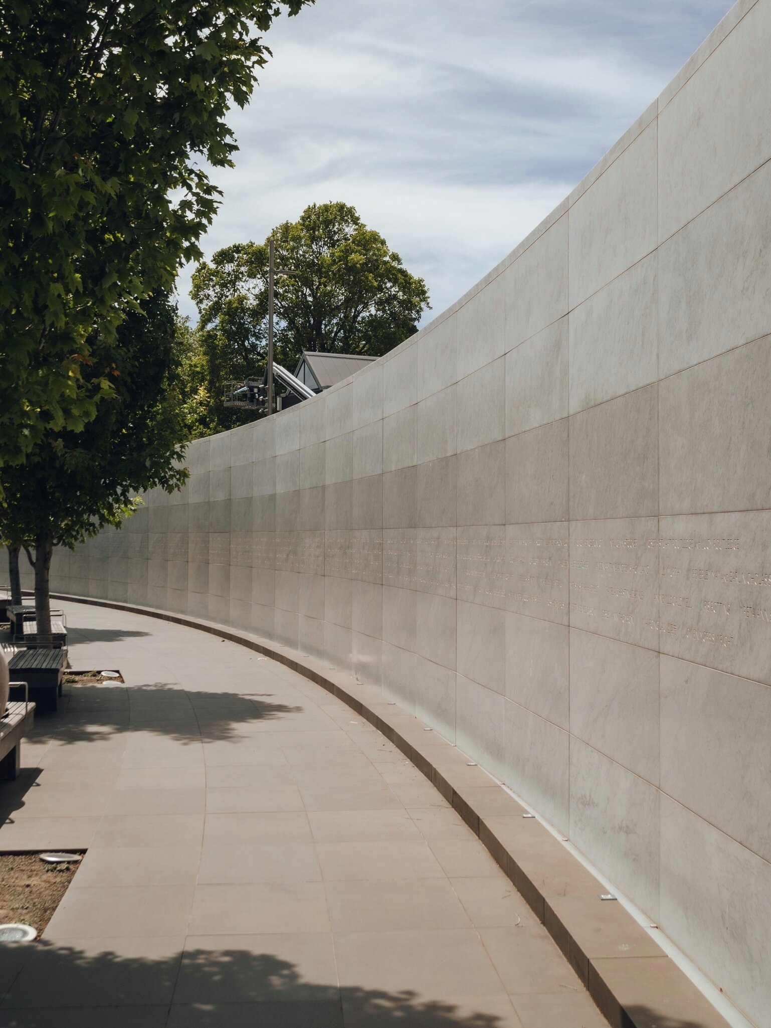 The Canterbury Earthquake National Memorial in Christchurch, New Zealand.