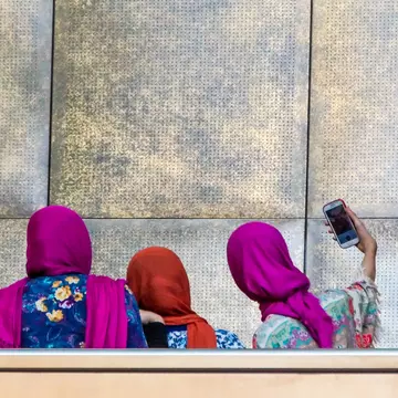 Women Taking Selfie