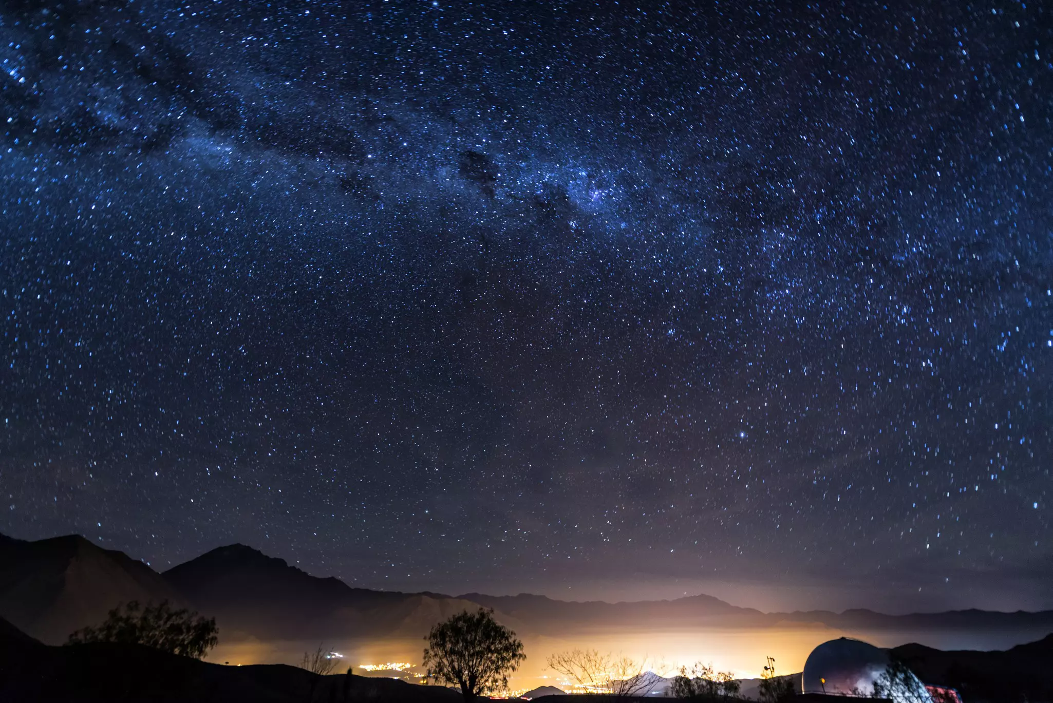 The Elqui Valley's wide-open skies are the perfect place to spot the Milky Way. Jesse Kraft / EyeEm / Getty Images