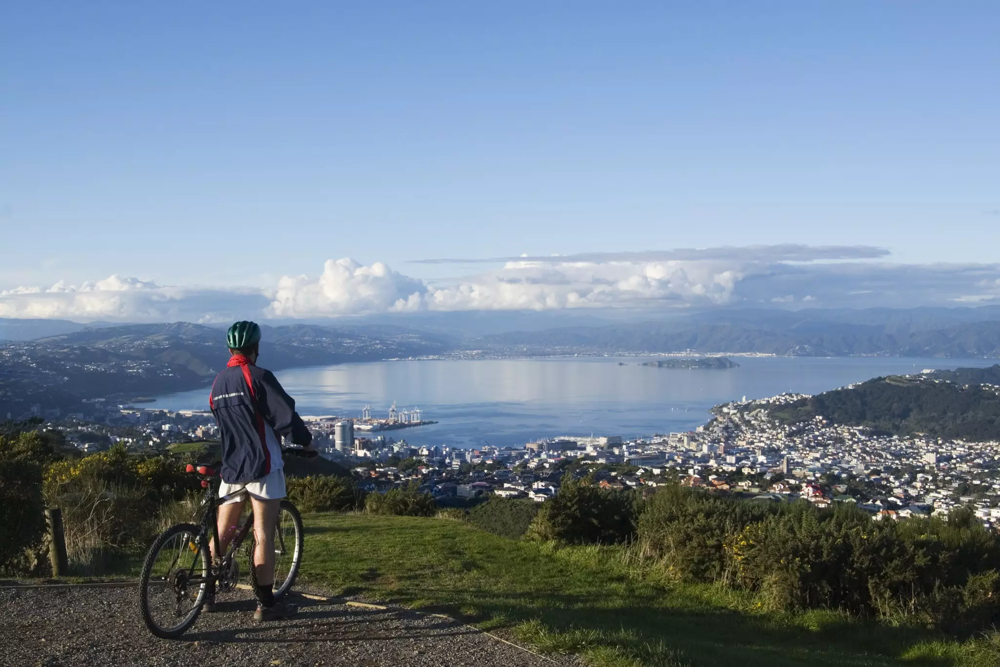 A planned bike path will stretch along Wellington’s waterfront starting in 2026 © iStockphoto / Getty Images