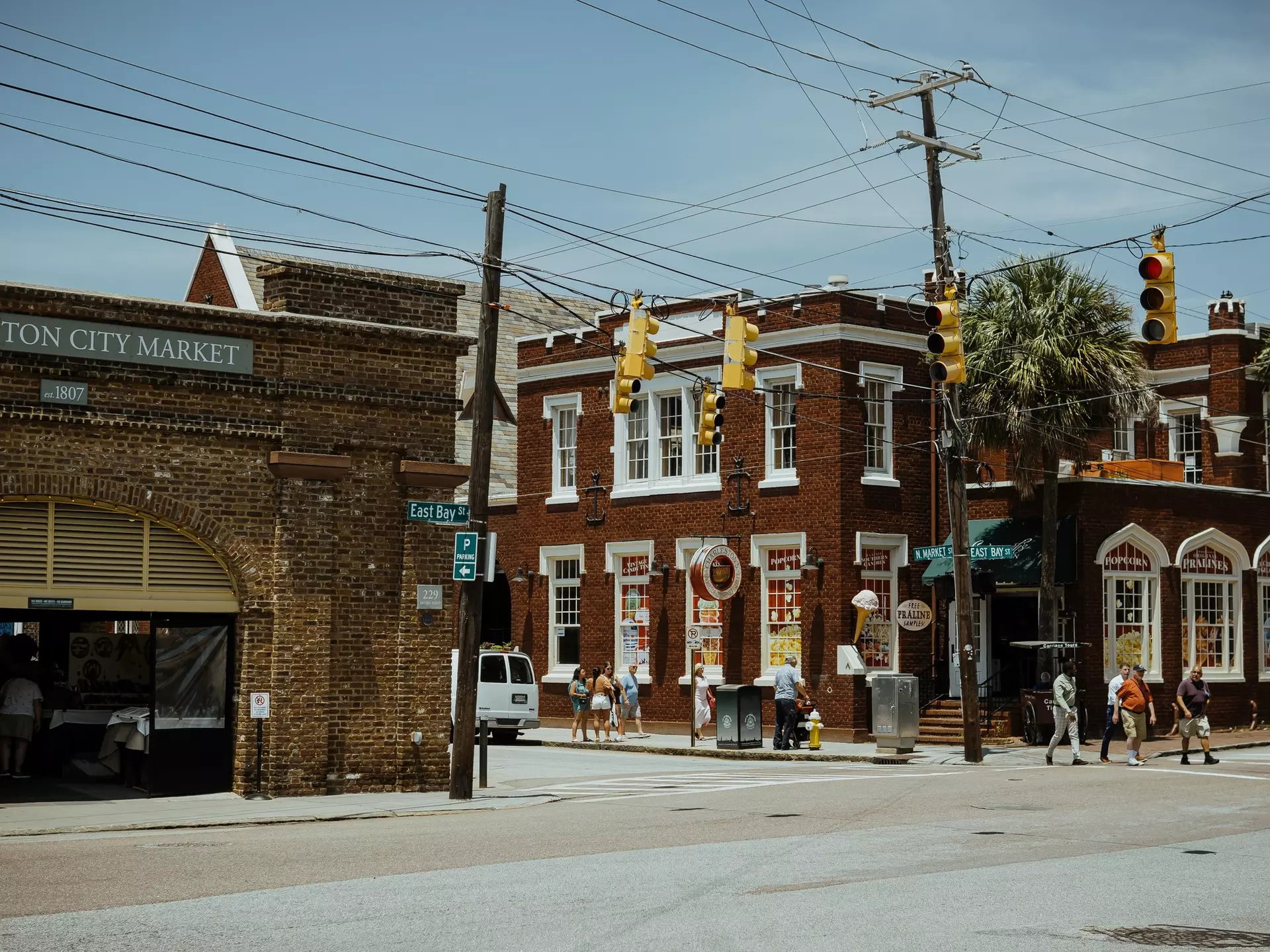 Charleston. South Carolina. USA. June 26. 2023: Historic downtown city of Charleston Street view in the historic downtown area city, Charleston city market and old style architecture , License Type: media, Download Time: 2025-01-28T18:09:50.000Z, User: adouglaslott59, Editorial: true, purchase_order: 65050 - Digital Destinations and Articles, job: future digital articles, client: future digital articles, other: Ann Douglas Lott