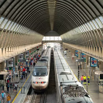 A journey aboard a Renfe train from the Atocha Station in Madrid is your first step on a flight-free Spanish adventure.