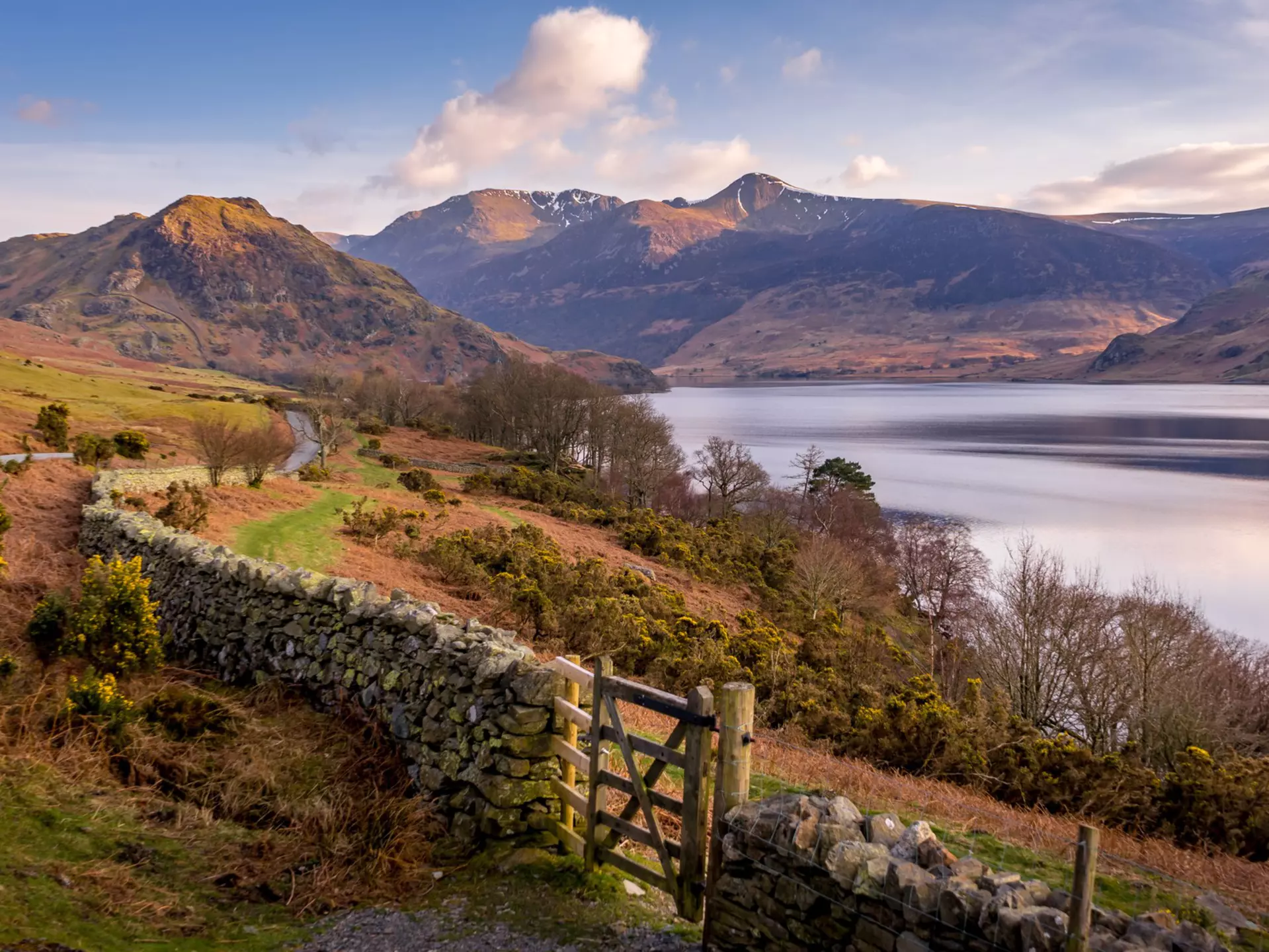Winding roads and hiking trails through Cumbria. Steven Fleck/Shutterstock