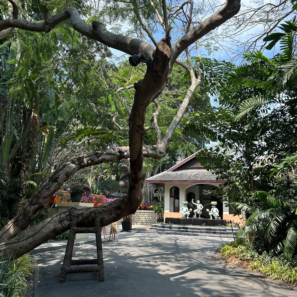 Anantara Bophut Koh Samui entrance