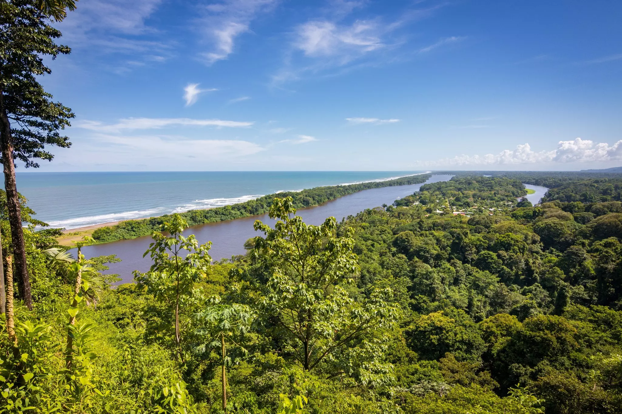 Cerro Tortuguero in Tortuguero National Park (Costa Rica).