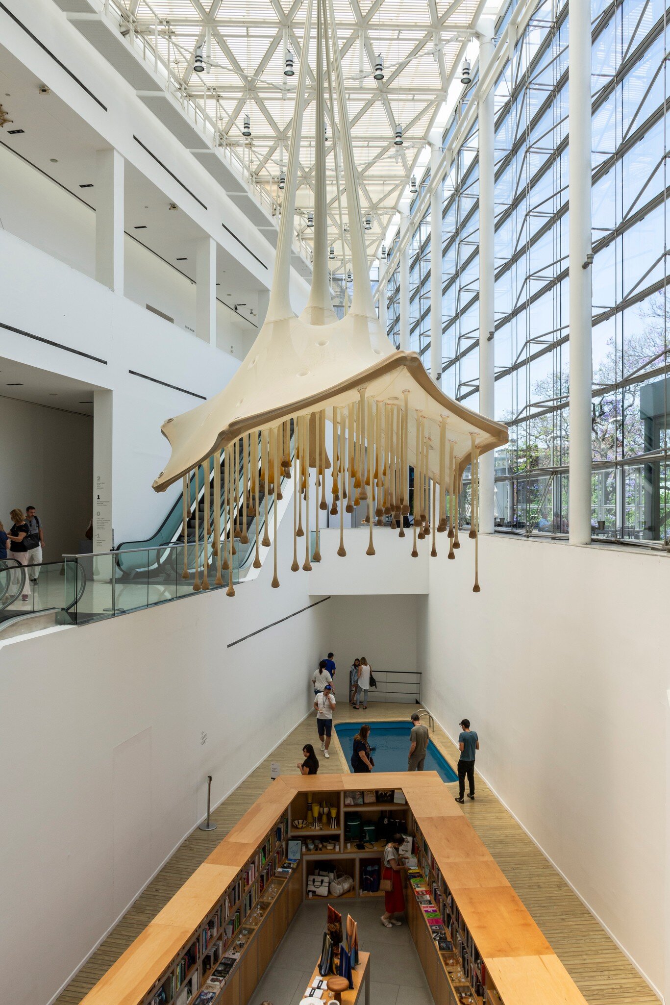 Museo Latinoamericano de Arte de Buenos Aires (MALBA) was created by Argentine businessman Eduardo Costantini, and is located in the Palermo section of Buenos Aires.