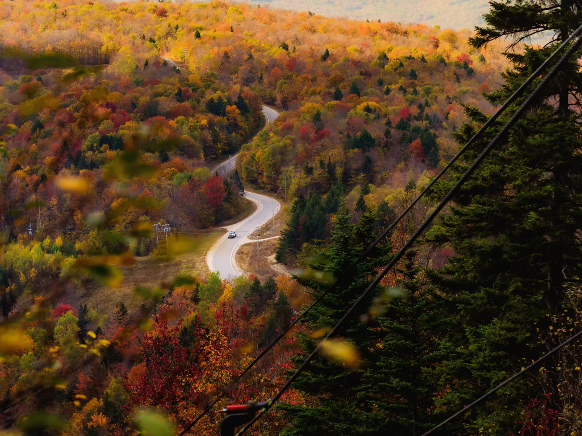 Sunday River Resort, Newry, Maine — October 2025
Views of the Sunday River valley and Mahoosuc Mountains from the Sunday River Chondala