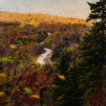 Sunday River Resort, Newry, Maine — October 2025
Views of the Sunday River valley and Mahoosuc Mountains from the Sunday River Chondala