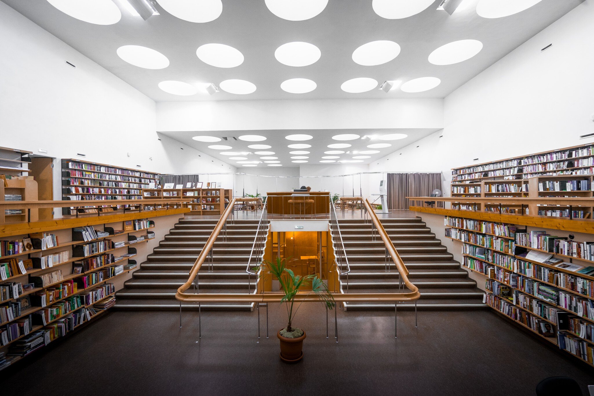Vyborg, Russia, December 2019, Alvar Aalto Library; Shutterstock ID 1840071073;