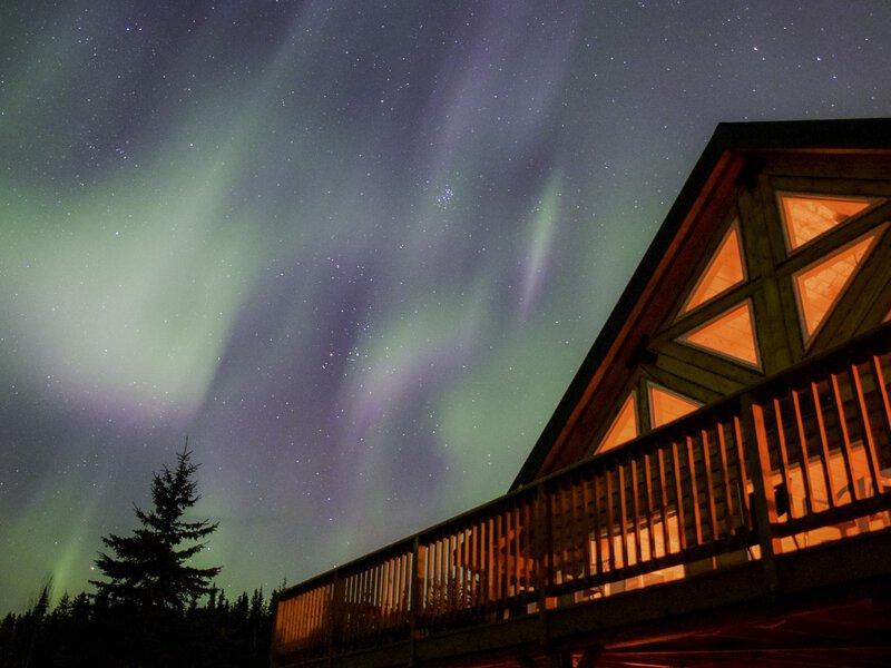 Northern light, Fairbanks, AK.