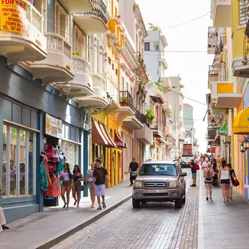 Old San Juan historic hub that can be traversed on foot © Getty Images