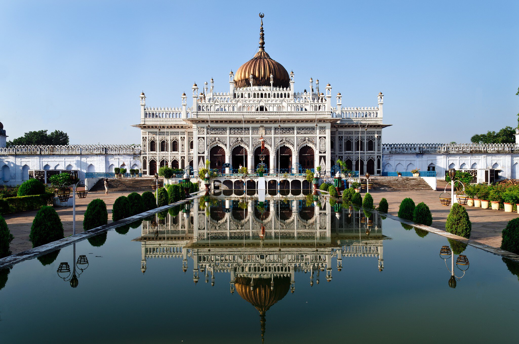 The third Nawab of Avadh, (Husainabad Imambada), Uttar Pradesh, India.