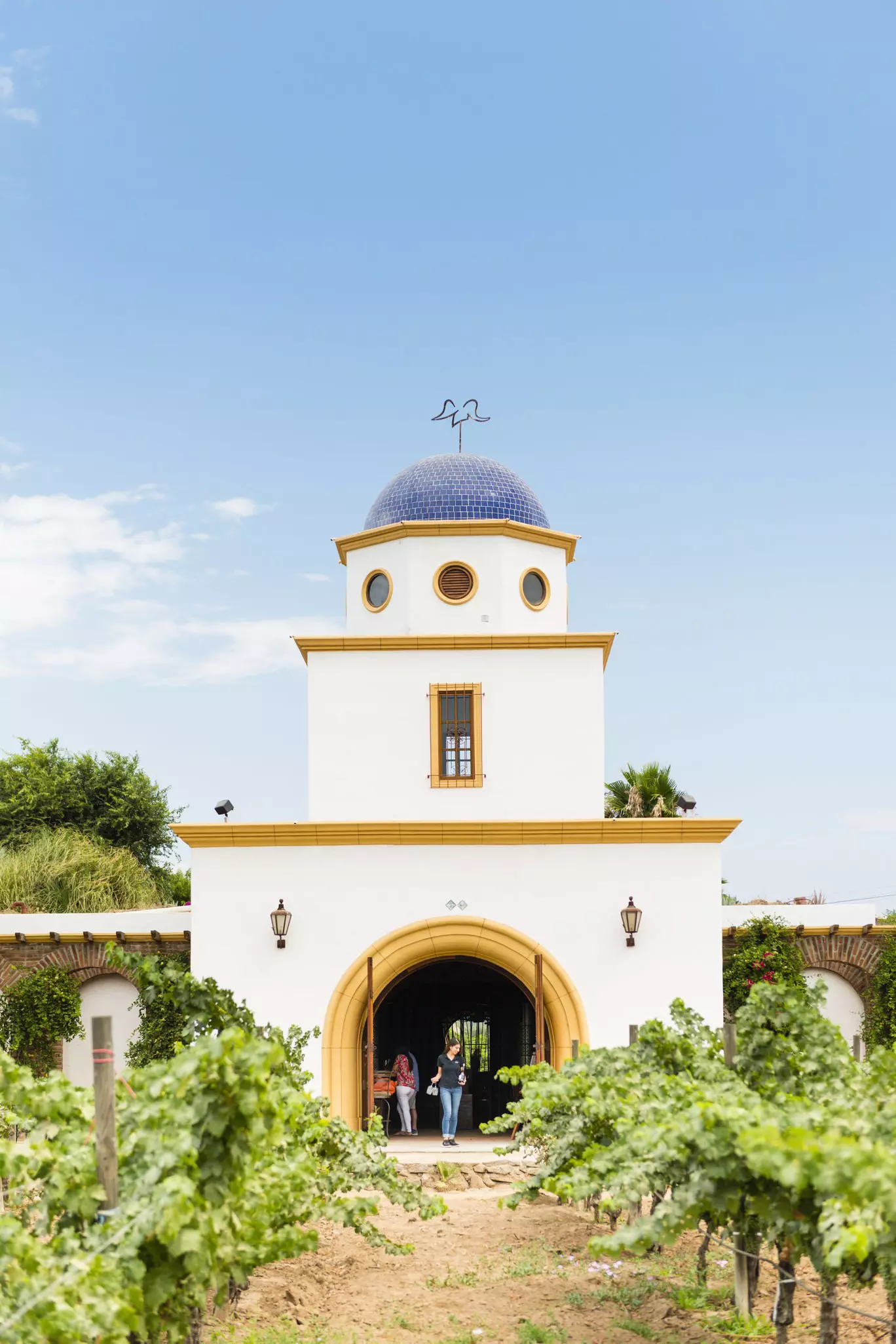 The hacienda-style Adobe Guadalupe winery