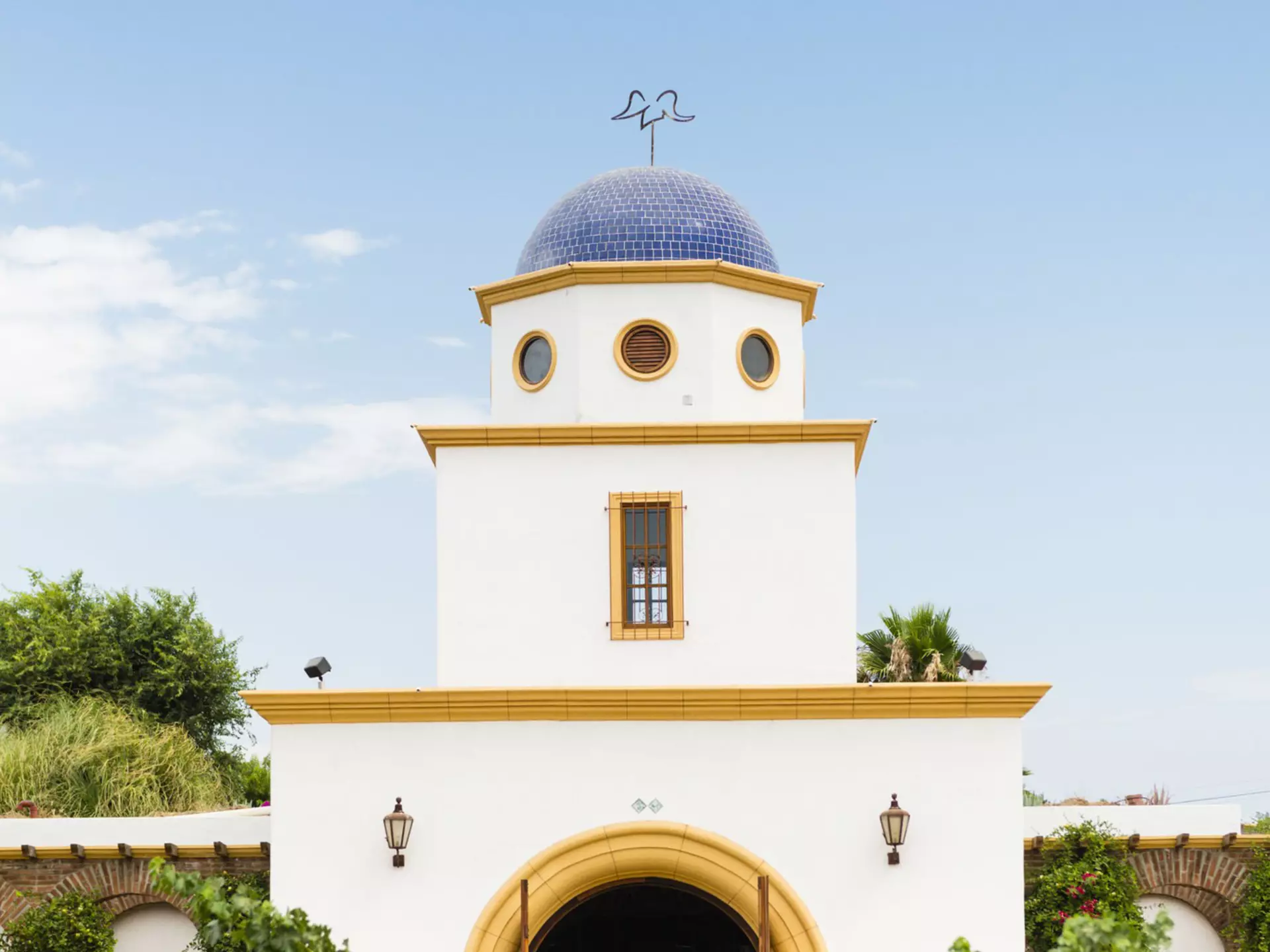 The hacienda-style Adobe Guadalupe winery