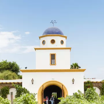 The hacienda-style Adobe Guadalupe winery