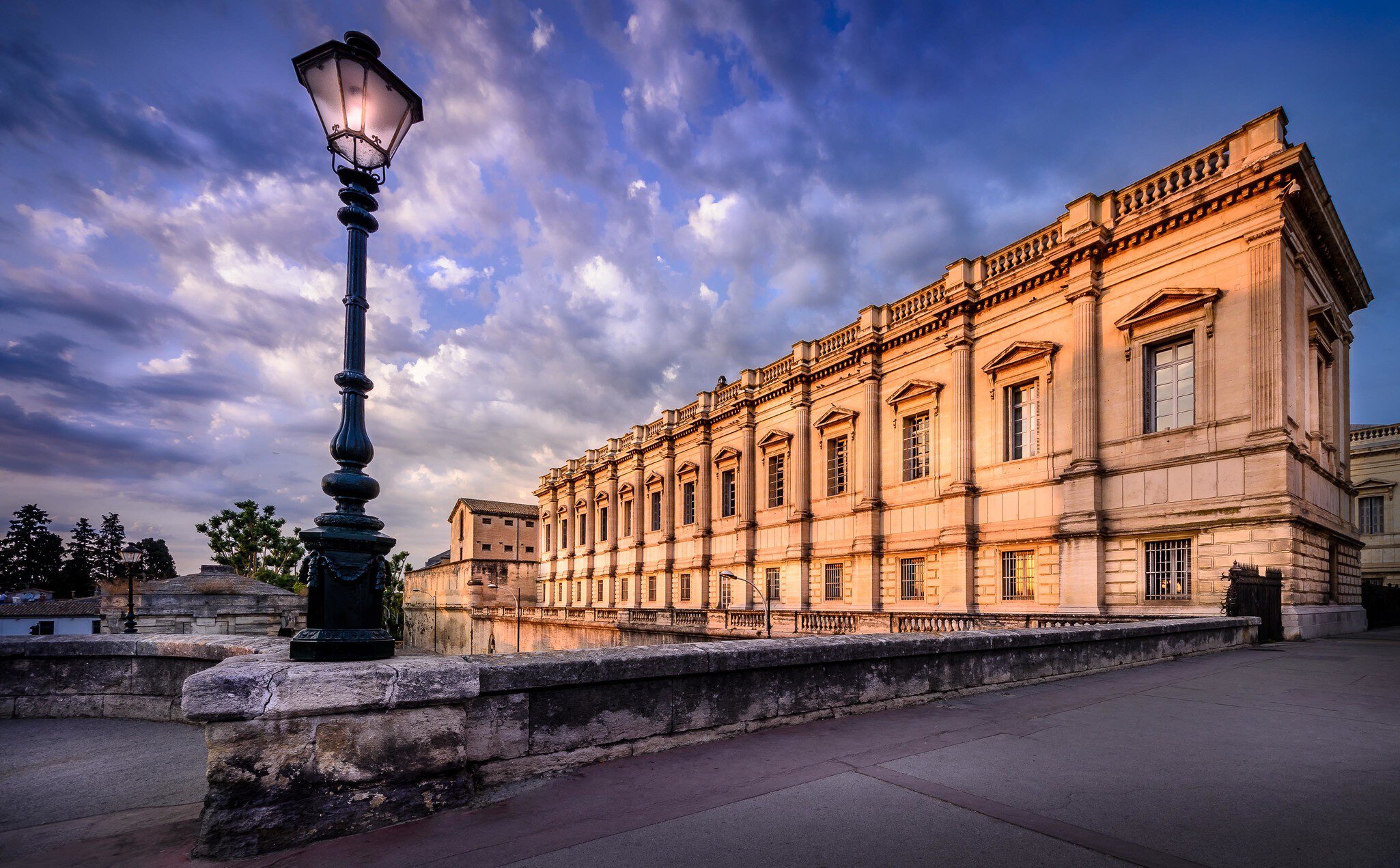 Montpellier law courts building, (Palais de Justice de Montpellier).