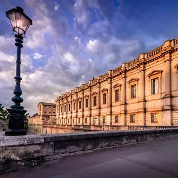 Montpellier law courts building, (Palais de Justice de Montpellier).