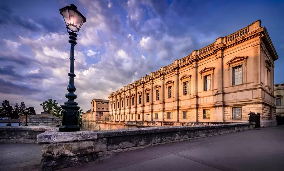 Montpellier law courts building, (Palais de Justice de Montpellier).