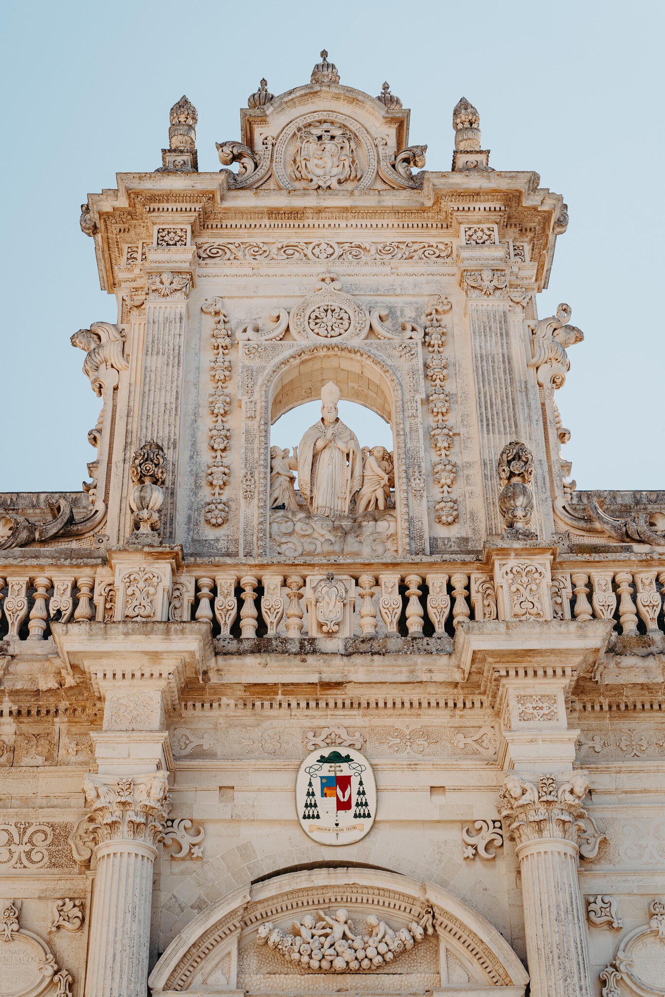 Stunning architecture of Piazza del Duomo in Lecce.