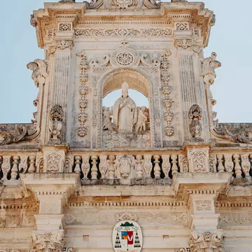 Stunning architecture of Piazza del Duomo in Lecce.