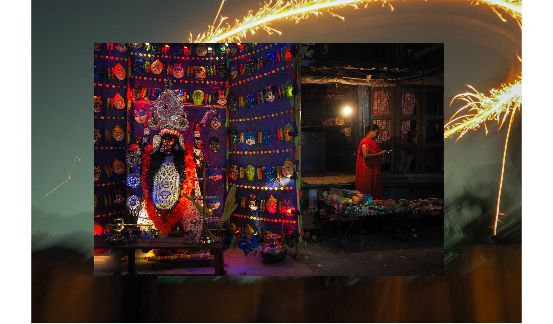 A shrine to Kali