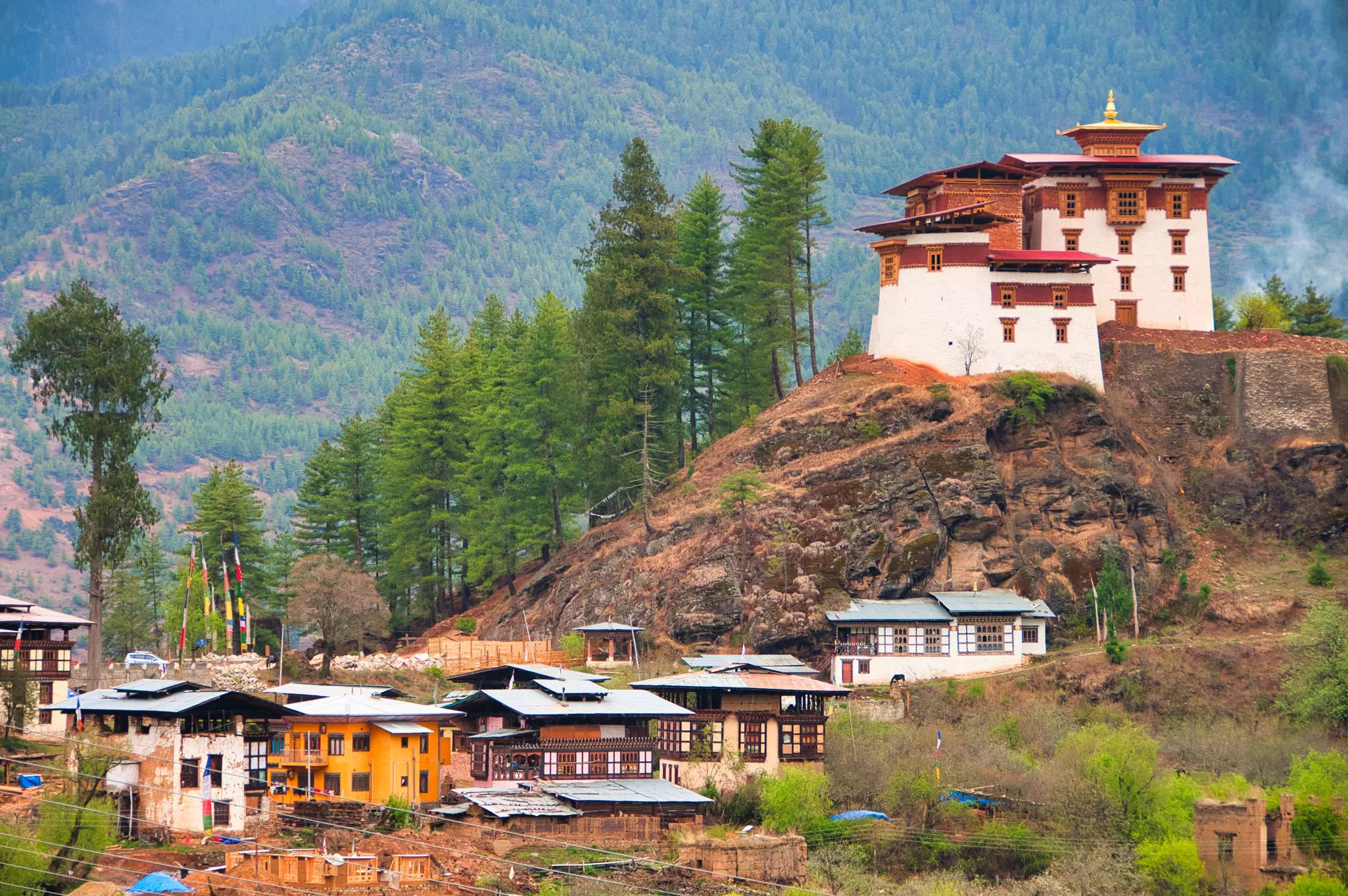View of Paro Dzong
