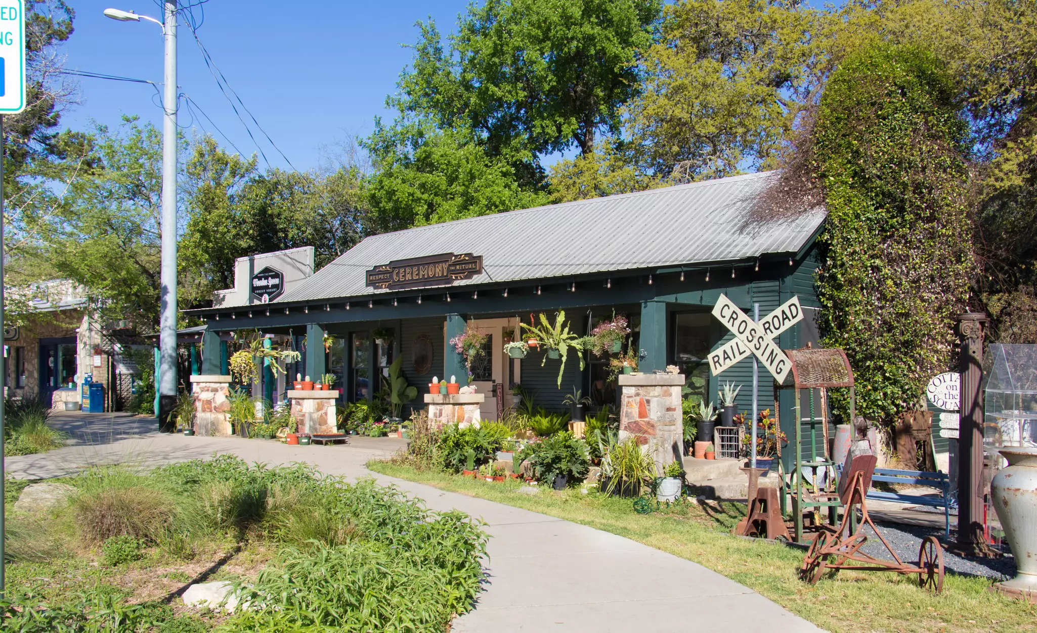 A small store called Ceremony in Wimberly, Texas