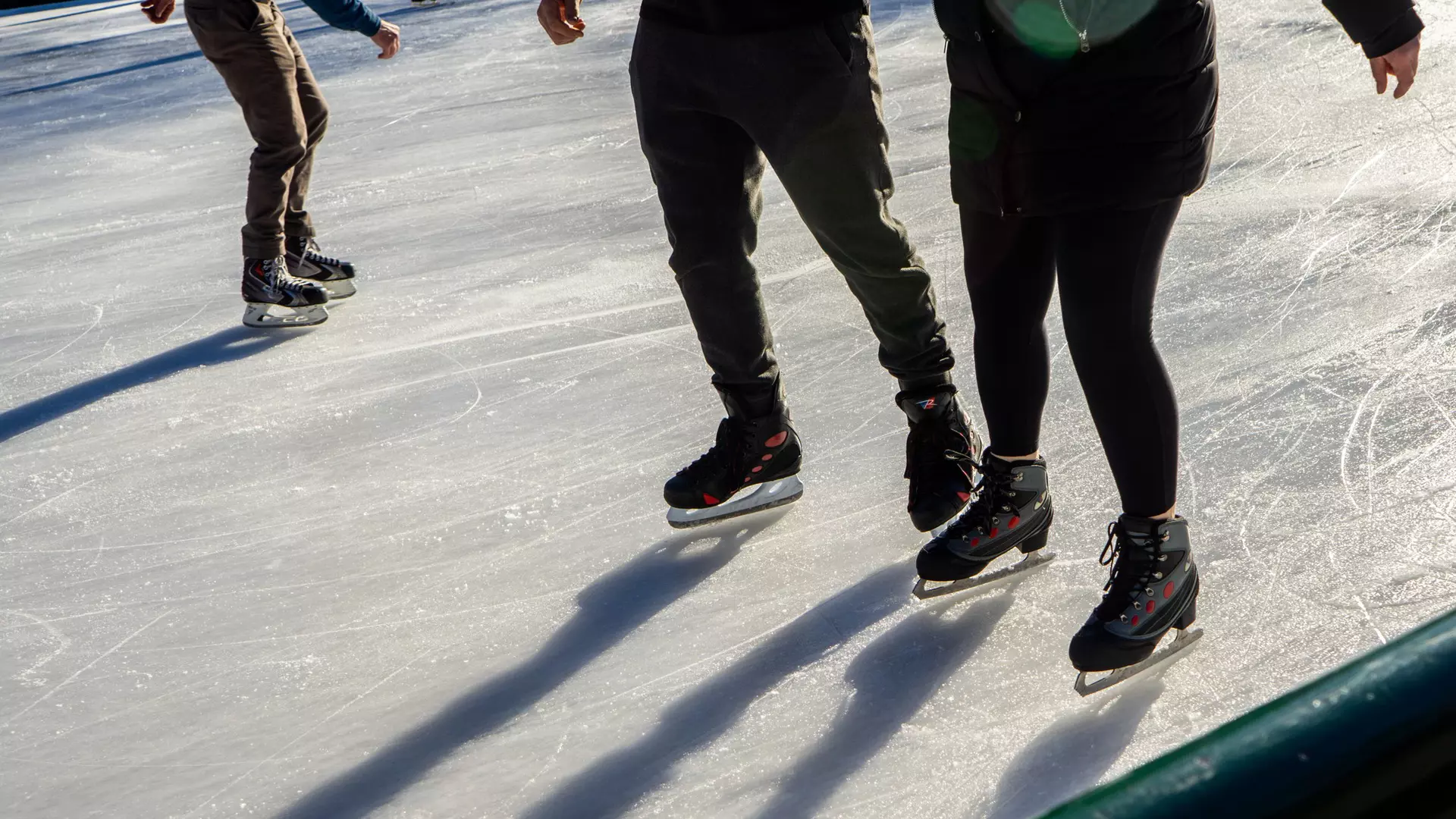 Boston Commons and Frog Park in January 2024