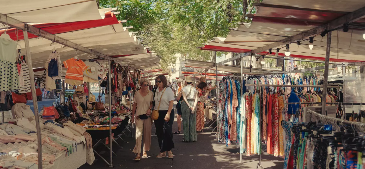 Marche President Wilson in Paris, France