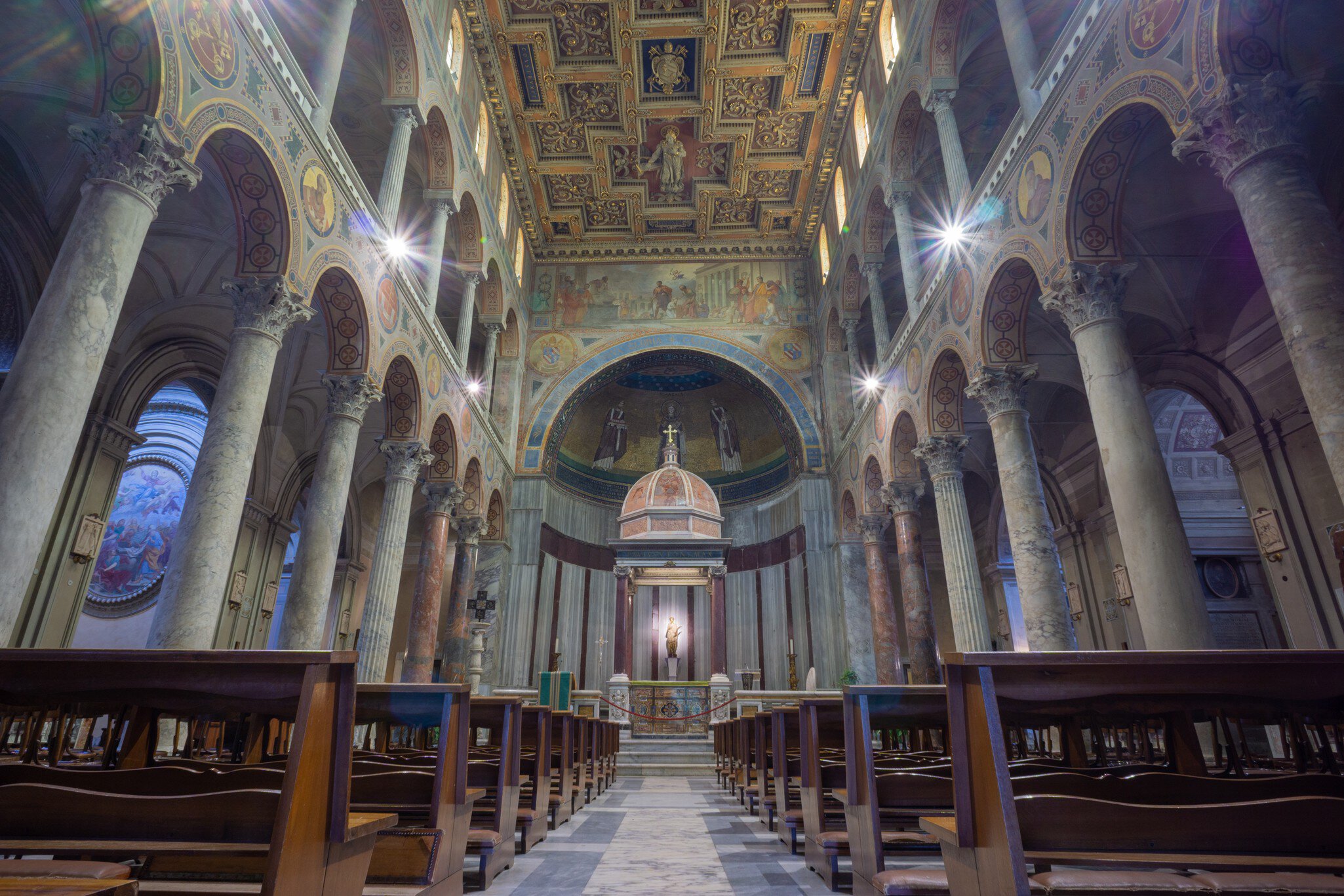 The church of Saint Agnes Outside the Walls (Sant'Agnese fuori le mura) is an ancient church located on the Via Nomentana In Rome, Italy