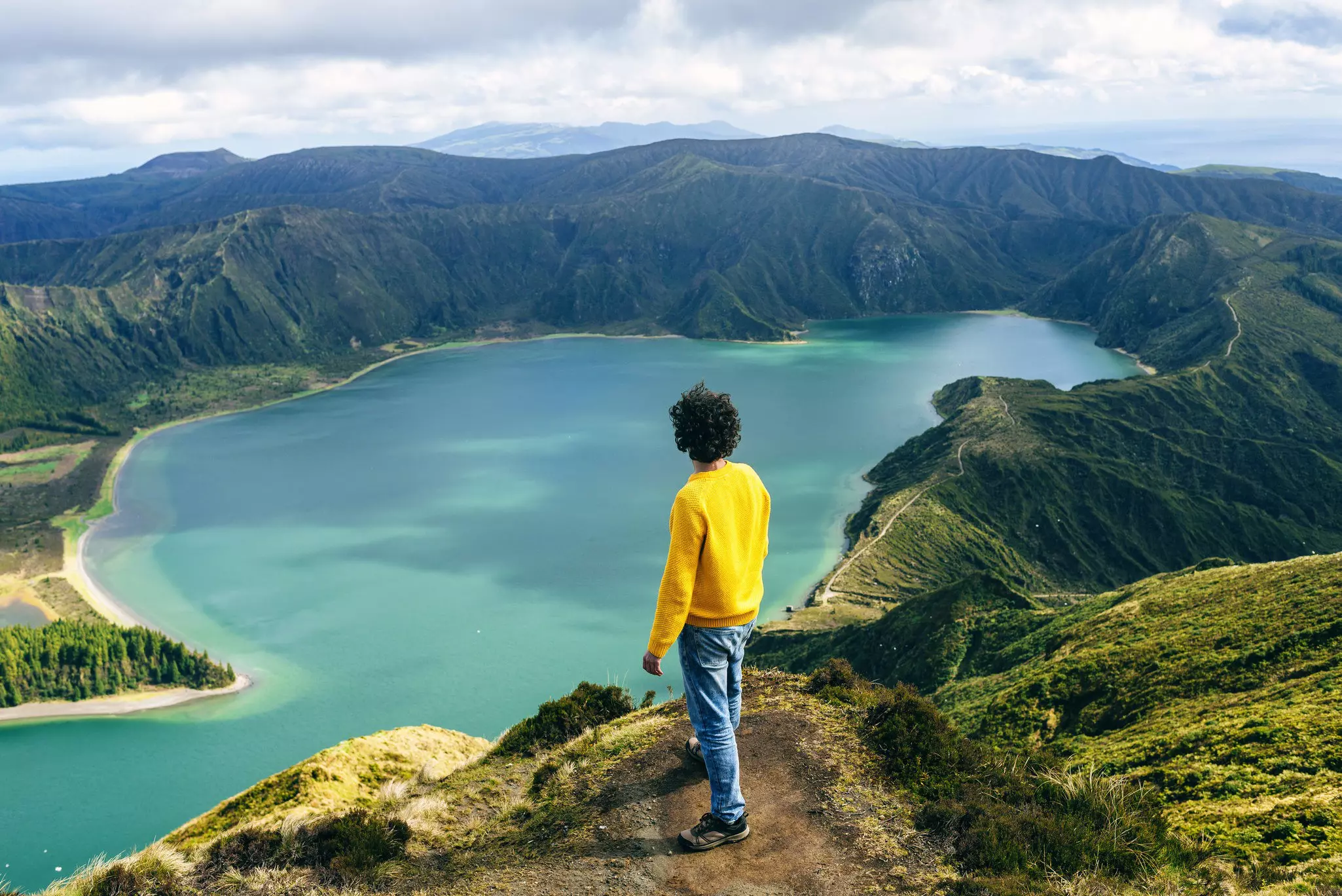 Hiking through the Azores’ volcanic landscapes is a top activity in the archipelago © Westend61 / Getty Images