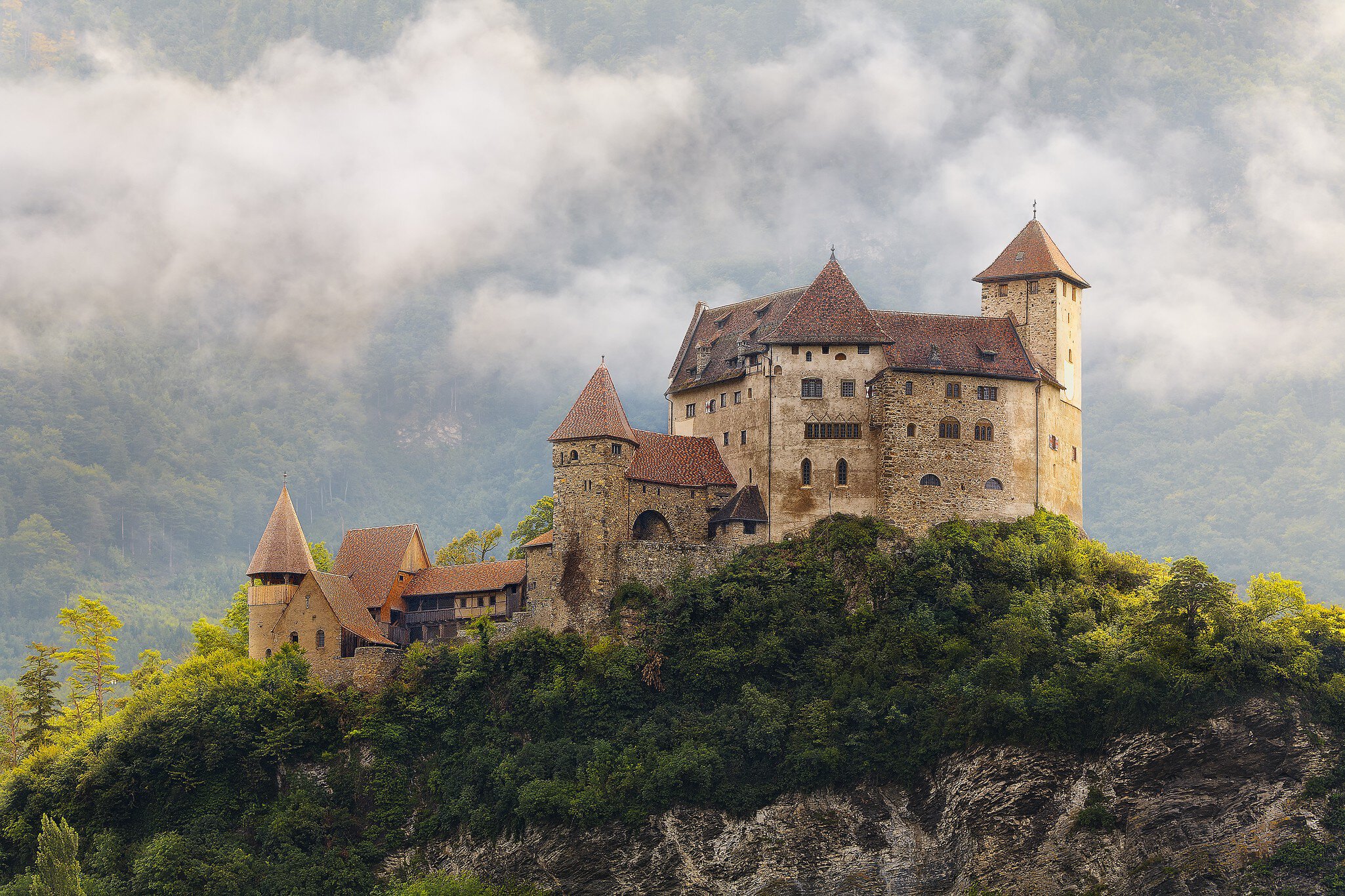 Gutenberg Castle, Balzers, Liechtenstein
mist, travel, low clouds, Forest, Travel, Architecture, Castle, Mountain, Fog, Rock, Tower, Vaduz, Balzers, Outdoors, Liechtenstein, Nobody, Exterior, Structure, maria draper, Gutenberg Castle, Balzers Castle, Gutenberg castle