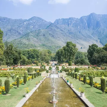 Srinagar is home to a number of Mughal gardens, but Nishat Bagh may be the prettiest. saiko3p / Shutterstock