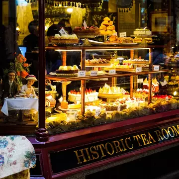 The Tea Rooms 1892, The Block Arcade, Melbourne, Victoria, Australia.