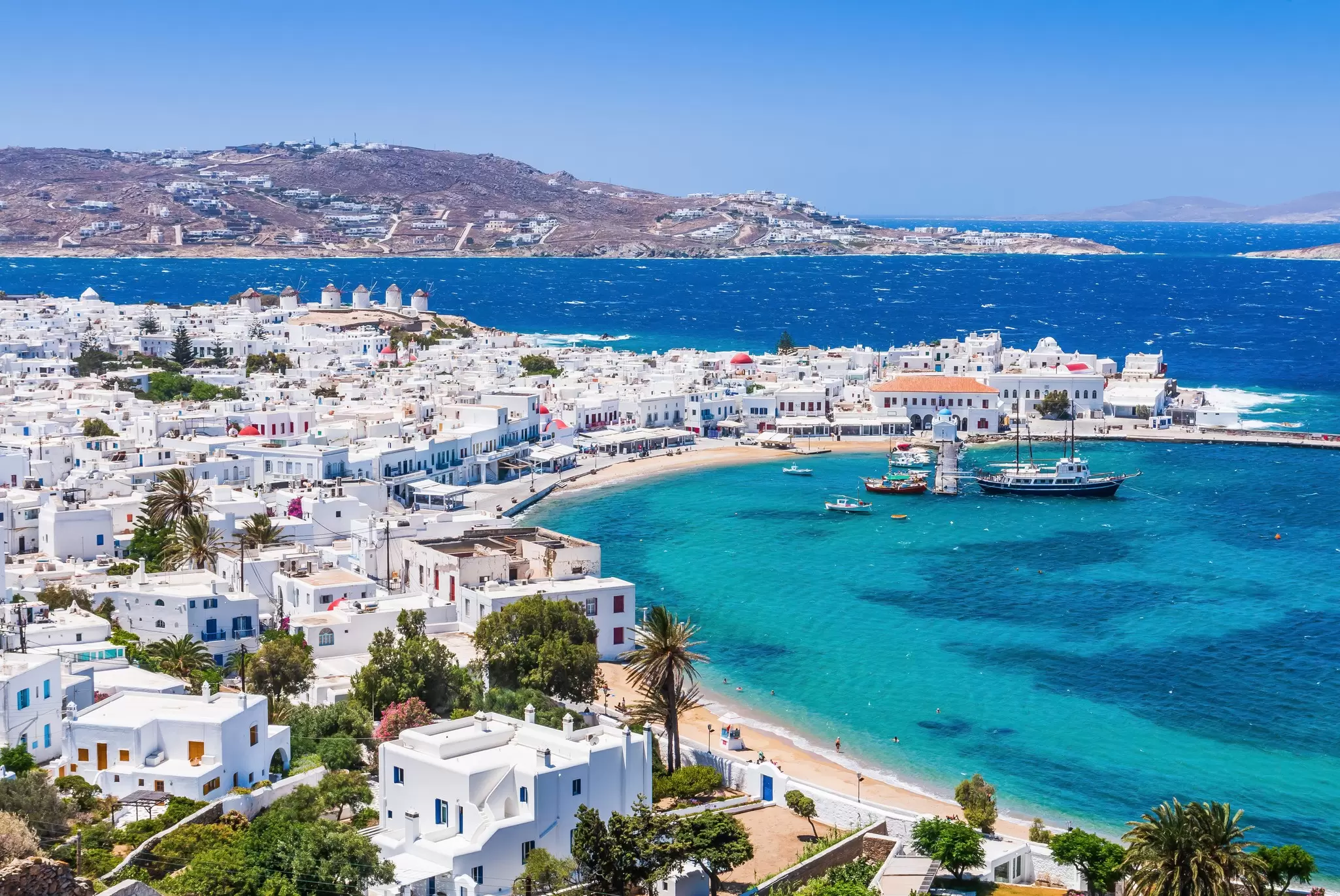 Mykonos is known as a party island, but there's plenty more to see and do. Izabela23/Shutterstock