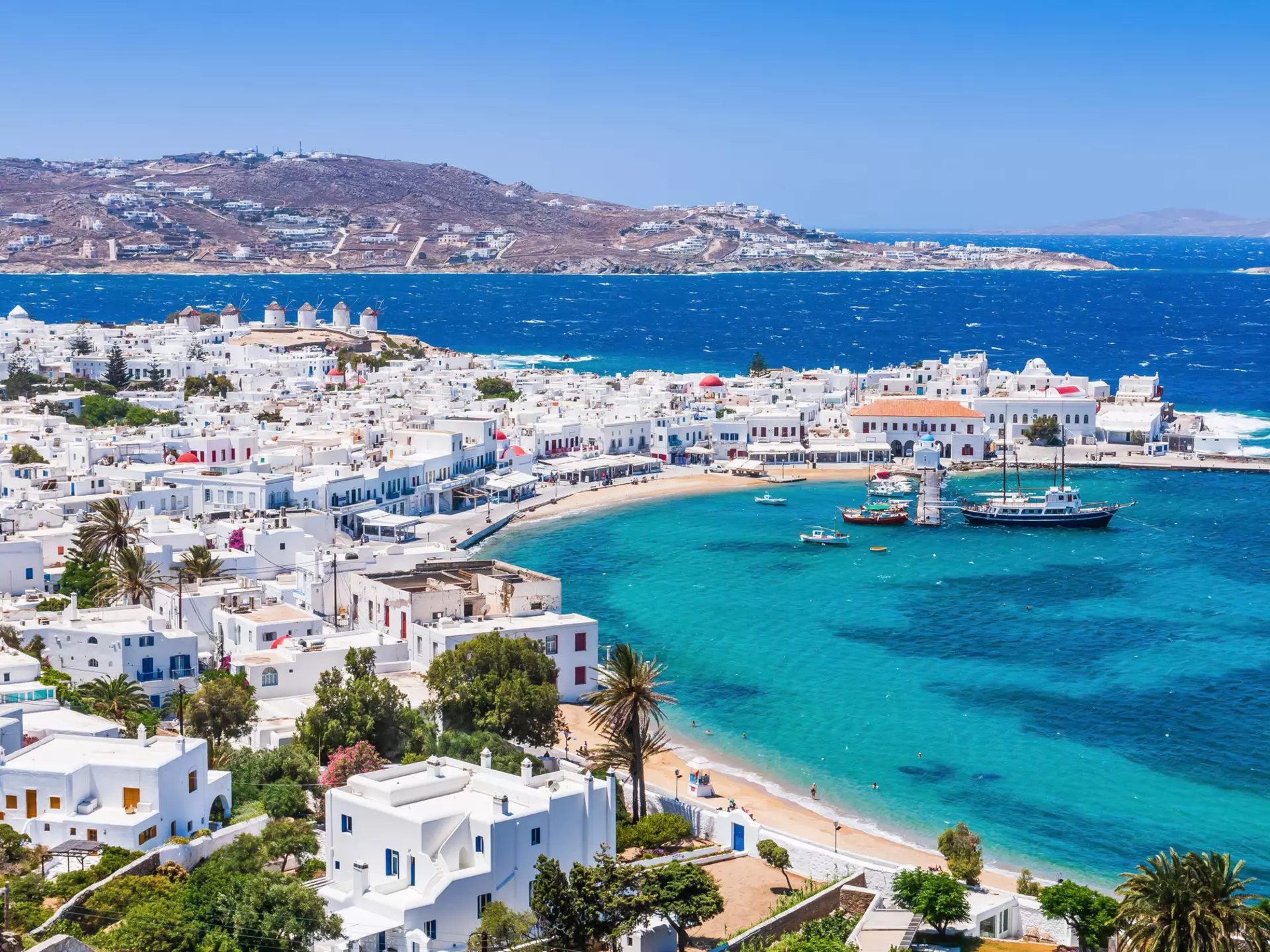 Mykonos is known as a party island, but there's plenty more to see and do. Izabela23/Shutterstock