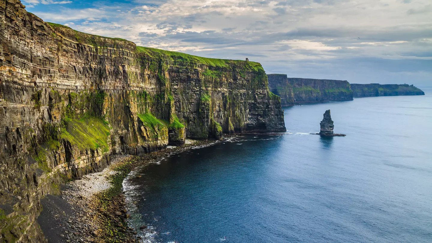 cliffs of moher, county clare, wild atlantic way route, ireland