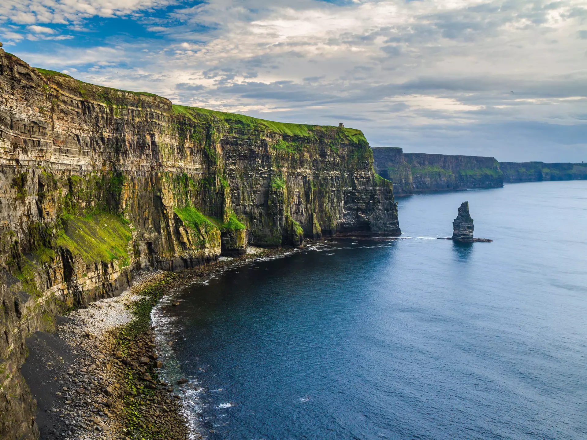 cliffs of moher, county clare, wild atlantic way route, ireland