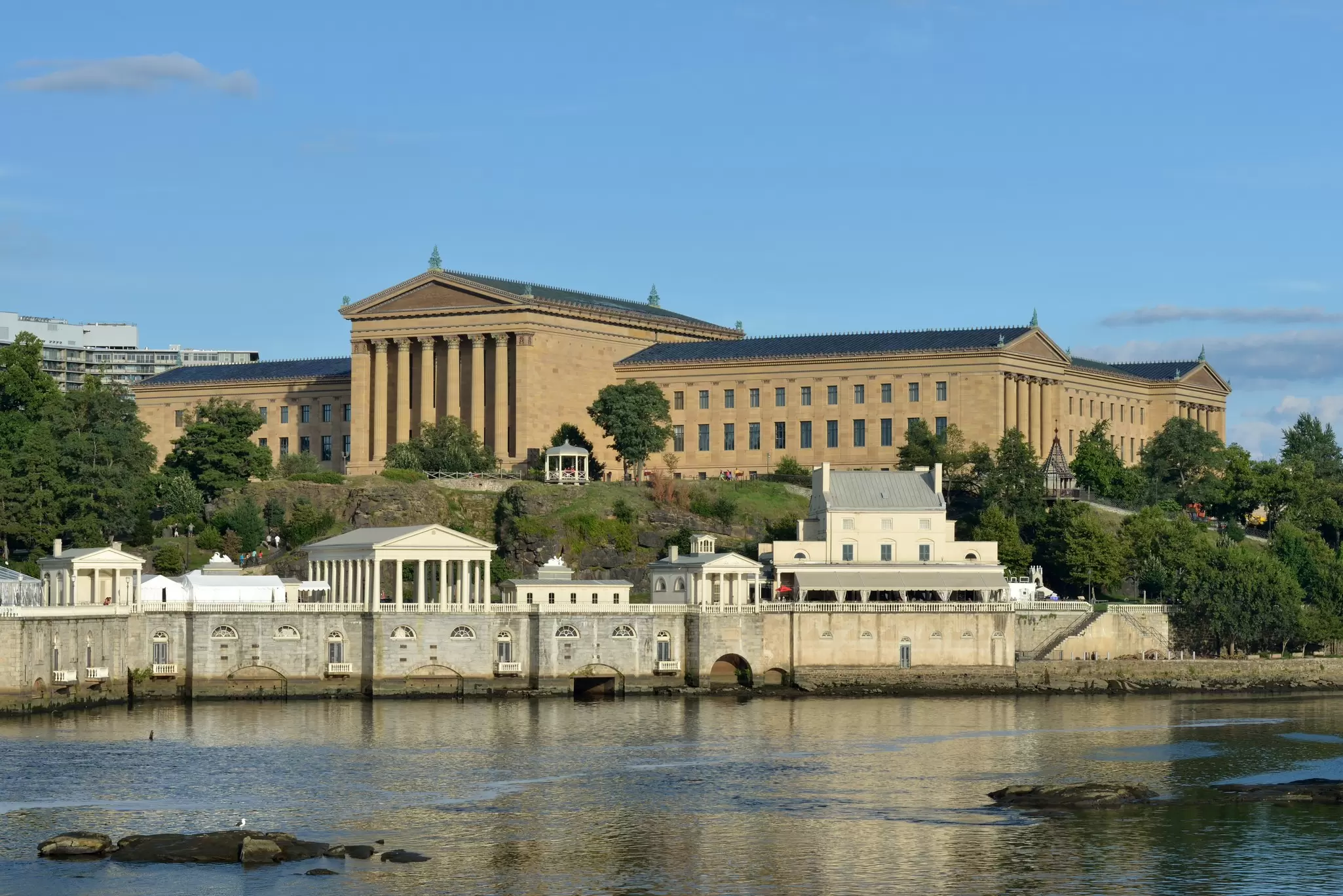 Fairmount Water Works and Philadelphia Museum of Art