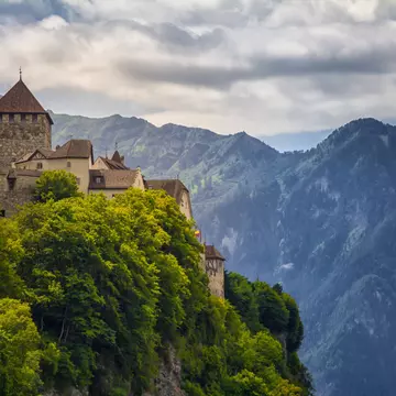 Liechtenstein's petite capital Vaduz is overlooked by the 12th-century Schloss Vaduz. stifos / Shutterstock