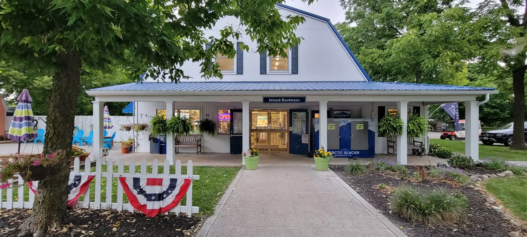 Housed in a two-story barn on the eastern side of South Bass Island in Lake Erie, Island Hardware and Market is the place where everyone on the island goes to get what they need.  © Courtesy of Island Hardware and Market