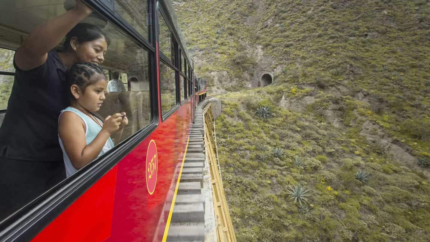 The socially responsible Tren Ecuador tourist train. Philip Lee Harvey / Lonely Planet