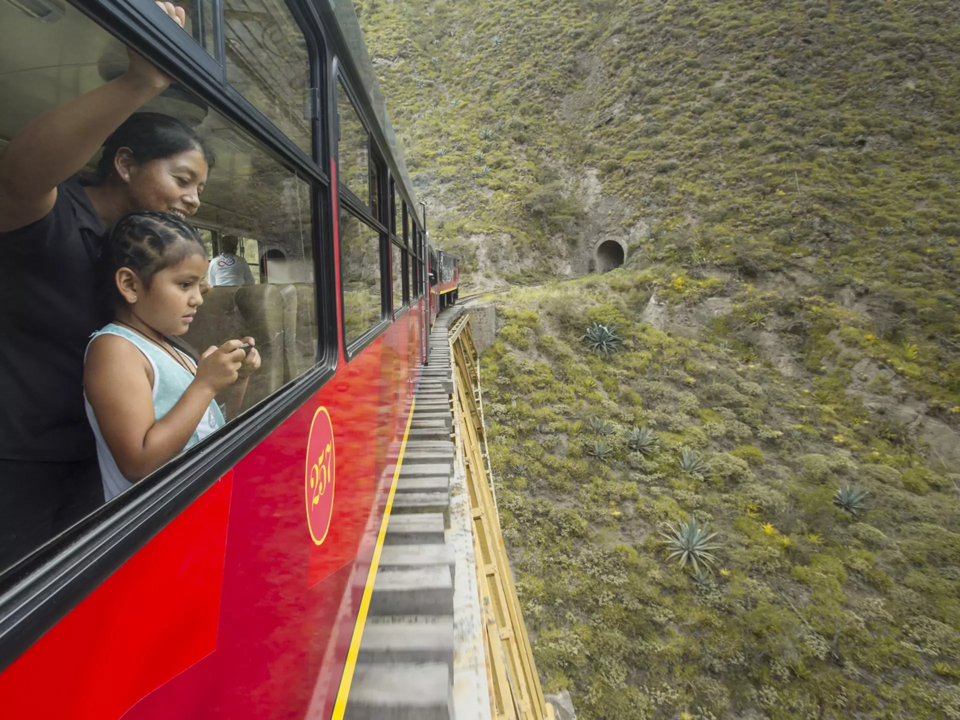 The socially responsible Tren Ecuador tourist train. Philip Lee Harvey / Lonely Planet