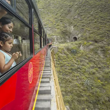 The socially responsible Tren Ecuador tourist train. Philip Lee Harvey / Lonely Planet
