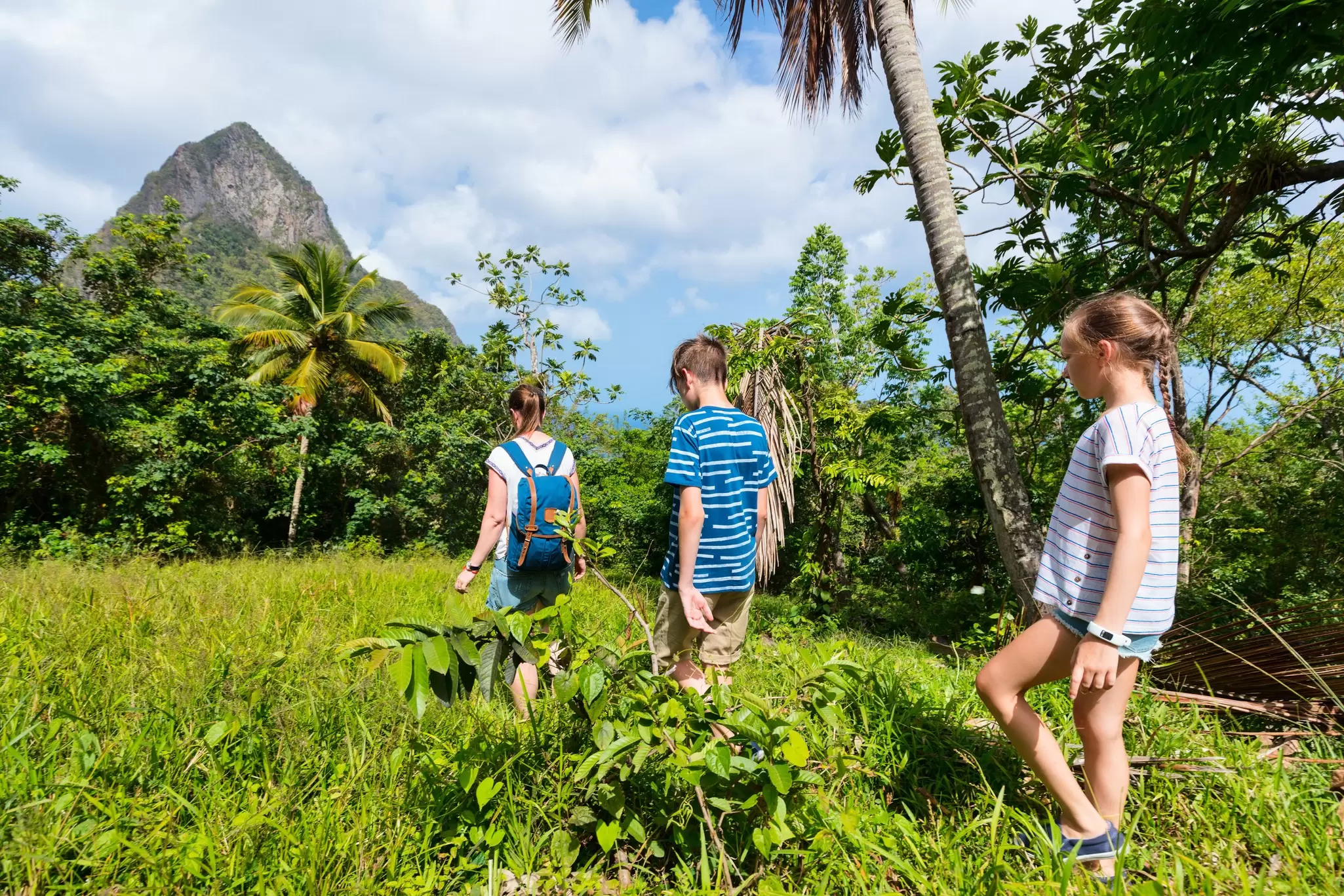 Get the kids into nature and away from their screens on a family trip to St Lucia © BlueOrange Studio / Shutterstock