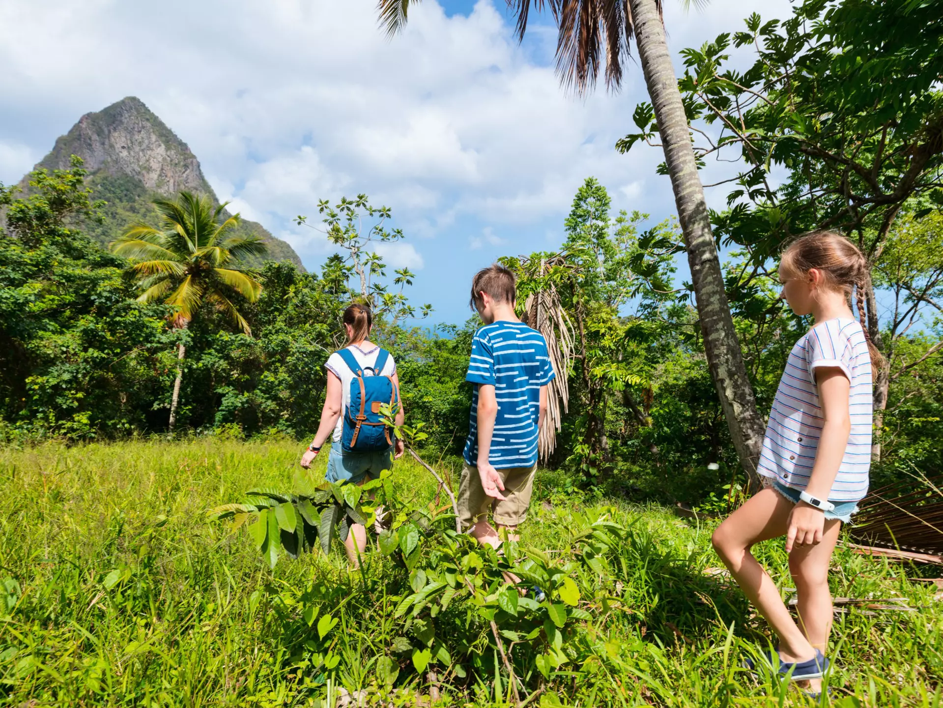 Get the kids into nature and away from their screens on a family trip to St Lucia © BlueOrange Studio / Shutterstock